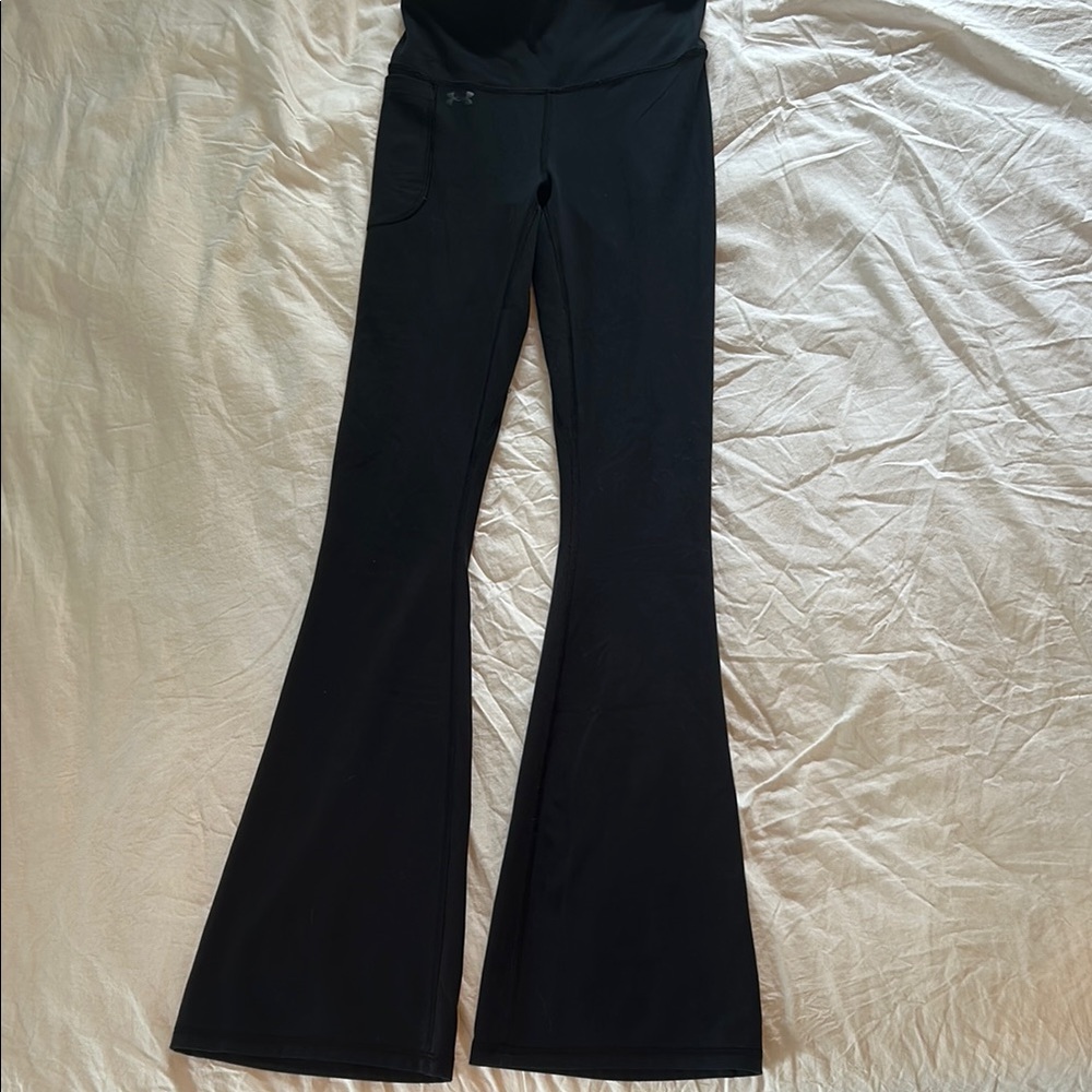 Under Armour Black Flare Boot Cut Pants